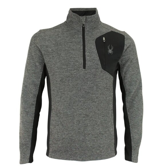SPYDER MEN'S RAIDER 1/4 ZIP SWEATER - Picture 1 of 3